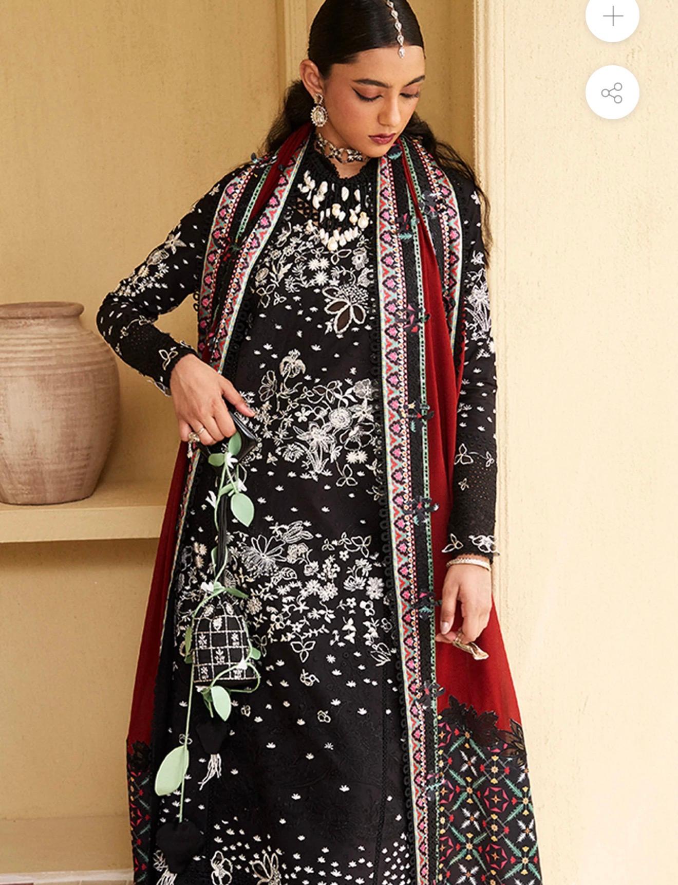 Embroidered Lawn Outfit