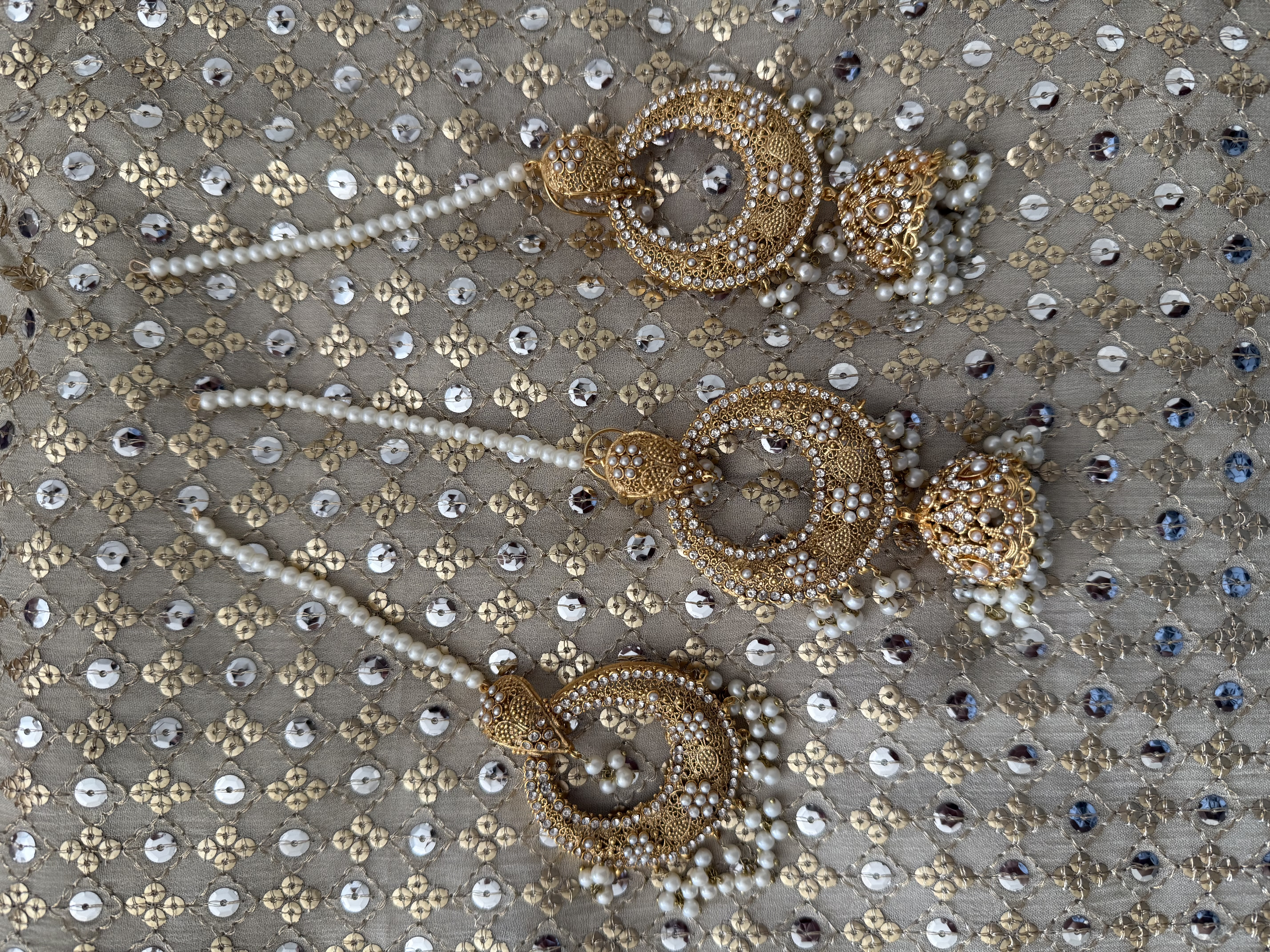 Gold & Pearl Jewelry Set